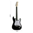 thumbnail image 3 of Likegreen Adjustable Bridge Electric Guitars with Bag & Tuner, Black, 3 of 7