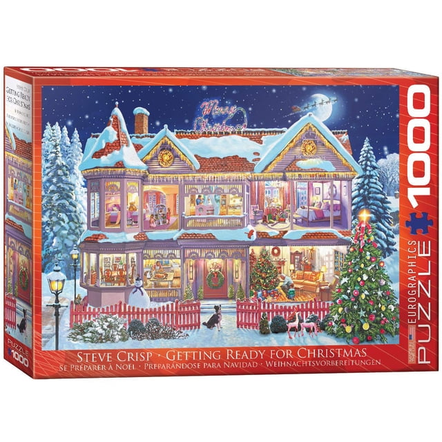 Puzzle EuroGraphics preparándose para Navidad de 1000 piezas