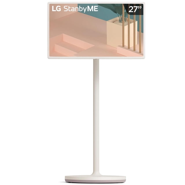 Pantalla Smart TV LG StanbyME 27 Pulgadas con ThinQ AI