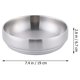 thumbnail image 2 of Tazón de acero inoxidable Tazón para servir arroz Tazón de sopa de metal Tazón de ensalada Tazón de fideos, 2 of 5
