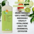 thumbnail image 2 of Organic Dishwashing Liquid Organic 100% Biodegradable Lemon, 34 Fl.Oz (1 Count), 2 of 4
