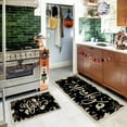 thumbnail image 2 of Boo Spooky Halloween Kitchen Mat Set of 2, Ghost Halloween Kitchen Rug, Black Halloween Floor Mat, Halloween Kitchen Decor Home Decorations, 2 of 6