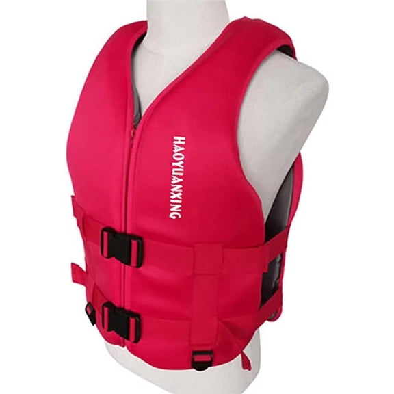 Lifejacekts for Adults, Adult Kayak Vest High Buoyancy Swim Vest Women's Men's Adjustable Straps Safety Jacket Great for Watersports, Boating, Swim, & More