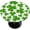 A02:St. Patrick's Day 1, variant on Valentine Day Round Fitted Tablecloth Valentine Decor Round Table Cover with Elastic Wipeable Circle Outdoor Table Cloths for Kitchen Party Patio Holiday Decor Fit 40"-44" Tables Pad