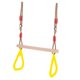 thumbnail image 2 of Juego De Anillos De Columpio Para Exteriores Para Ni?os, Jardín, Patio De Juegos, Juguete, Amarillo Sunnimix Juguetes para columpios al aire libre, 2 of 8