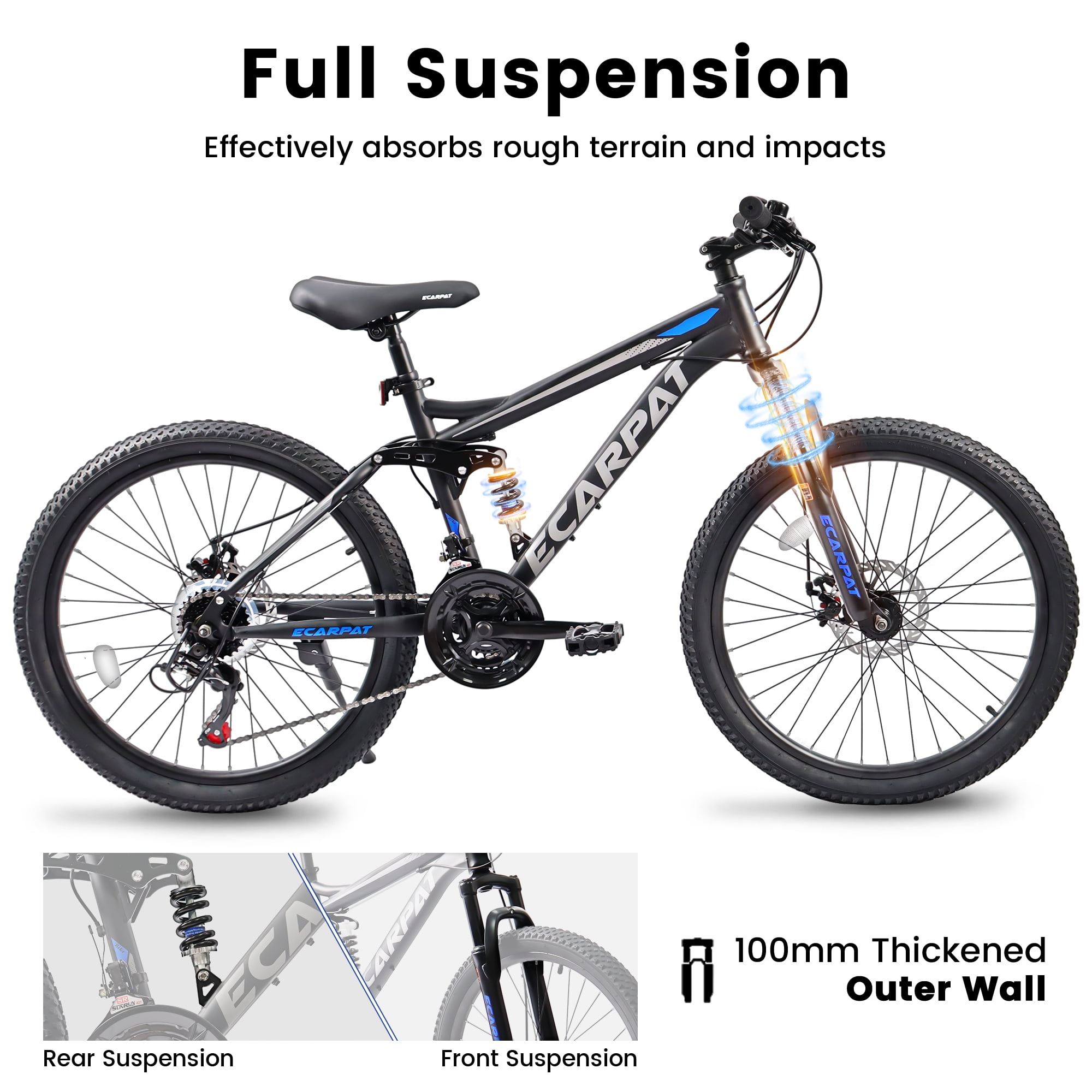 Mountain bike front and rear suspension deals