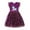 Purple, variant on Bellafa Toddler Girl Tulle Dress Summer Ruffle Sleeveless Baby Girl Casual Dresses 3-8Y Princess Tutu Sundress