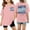 Light Pink, variant on Xijirk Girls T Shirts Graphic Print Tees and Casual Shirts Short Sleeve Comfortable Daily Wear Tops,90