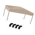 thumbnail image 3 of Accesorios para cubiertas de carros con tubos cuadrados de 1,5 cm, repuestos para carros de exterior Nacido, 3 of 9