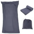 thumbnail image 1 of OUSITAID 45.28×82.68 inch Sleeping Bag Liner Travel Sleep Sack for Backpacking Camping Sleeping Bag Liners Sleeping Sack Sheet for Travel Hiking Camping, 1 of 8