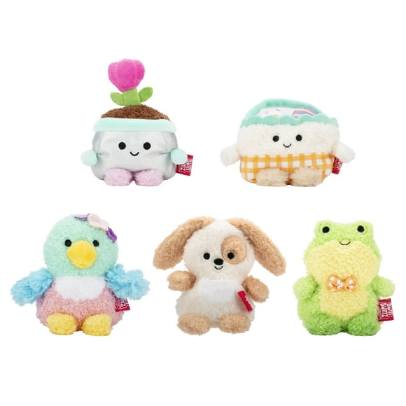 BumBumz 4.5-inch SpringBumz Series II Plush 5-Pack - Collectible Stuffed Toys - from The Makers of Original Squishmallows