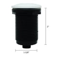thumbnail image 3 of Mr. Scrappy Garbage Disposal Air Switch Kit with White Button, Counter Top On/Off Switch for Waste Disposal 20-MSAS-65-WH, 3 of 5