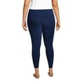 thumbnail image 4 of Lands' End Womens Starfish Leggings Deep Sea Navy Petite Small, 4 of 4