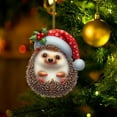 thumbnail image 5 of Christmas Animal Tree Ornament Hanging Home Decoration Festive 2D Pendant for Holiday, 5 of 7