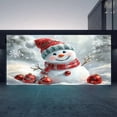 thumbnail image 2 of Funny Garage Banner Christmas Snowman, 2 of 3
