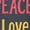 Heather Navy, variant on Peace Love Equality Love Diversity Sunflower Graphic T-Shirt