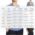 thumbnail image 3 of DeHolifer Men's Swim Shirts Rash Guard Solid Color Short Sleeve Breathable Tees Tops Fishing Tops for Surfing Blue 3XL, 3 of 5