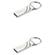 thumbnail image 3 of Cateissary Memoria USB Almacene y acceda a archivos de manera conveniente en cualquier lugar Plateado Impermeable USB2.0 16GB 1 USB2.0 16 GB, 1 2piezas, 3 of 6
