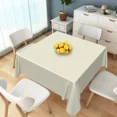 thumbnail image 4 of Tchckioa Beige Square Tablecloth,Waterproof Table Cloth for Kitchen,54x54 Inch, 4 of 6