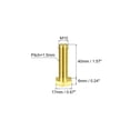 thumbnail image 2 of Unique Bargains Brass Hex Bolts, M10x40mm 3 Pack Fully Thread Grade 4.8 Machine Screws, 2 of 4