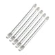 thumbnail image 2 of 5 prácticos y elegantes amortiguadores de silicona para raquetas de tenis que absorben los golpes y Blanco, 2 of 9