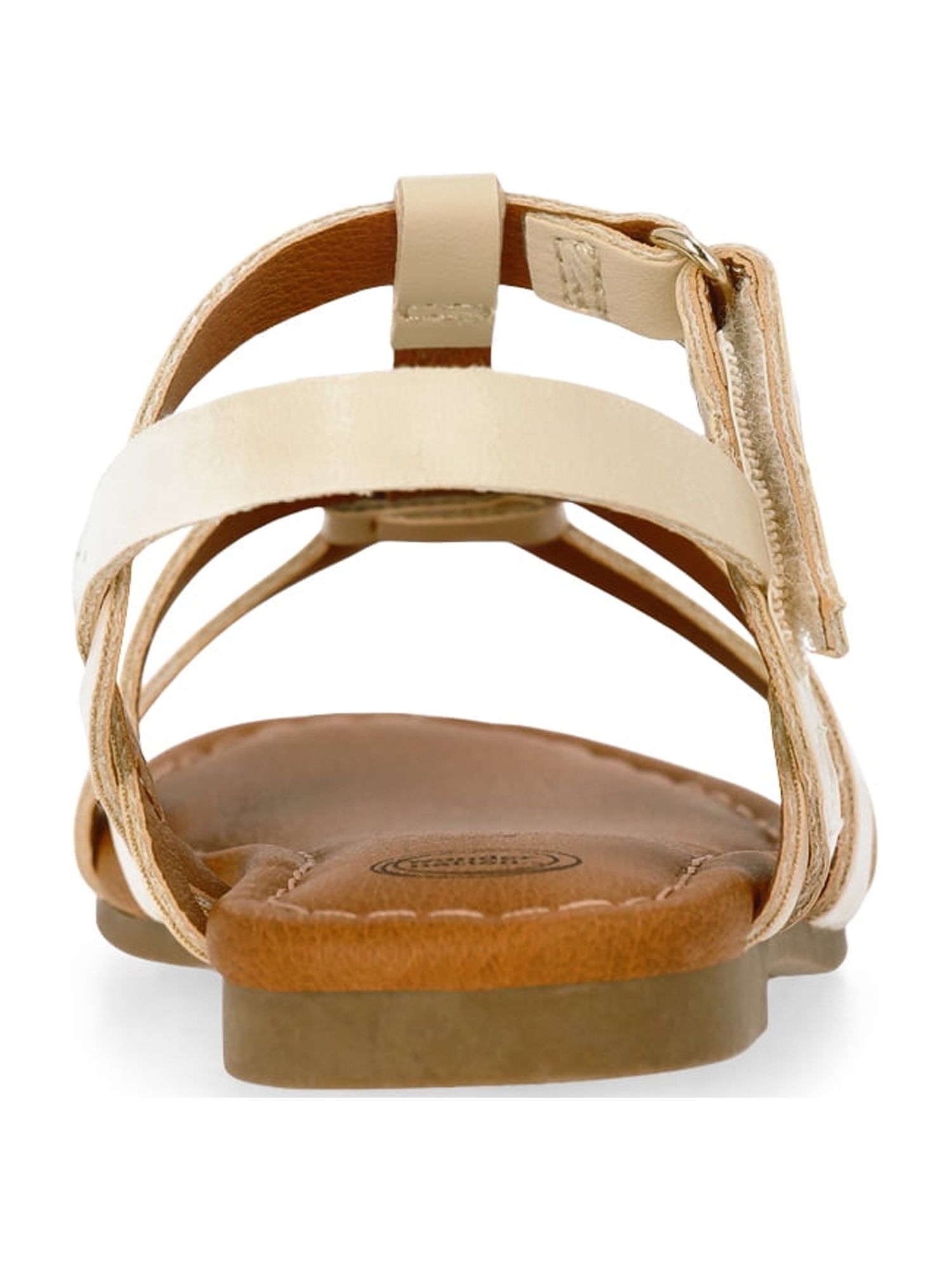 Wonder Nation Baby and Toddler Girls Knot Strappy Sandals