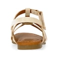 thumbnail image 4 of Wonder Nation Baby and Toddler Girls Knot Strappy Sandals, 4 of 5