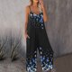 thumbnail image 4 of ICHUANYI Clearance Casual Women Fashion Backless Loose Long Pants Jumpsuit Long Short Bodysuit(Blue, L) ICHUANYI WER2023081013779, 4 of 5