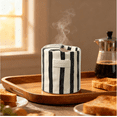 thumbnail image 6 of Retro Striped Hand-Painted Ceramic Mark Hand-Held Cup Heat-Resistant Non-Slip Double-Enjoy Cup for Milk Coffee Juice Latte Hot Cold Drinks Valentine's Day Mother's Day Christmas Gift Drinkware, 6 of 7