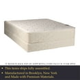 thumbnail image 3 of GOWTUN, 10-Inch medium plush Tight top Innerspring Mattress And 8-Inch Fully Assembled Wood Boxspring/Foundation Set, Full XL Size, 3 of 7
