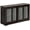 Espresso, variant on Modern Stackable Buffet Cabinet w/Sliding Tempered Glass Door, Adjustable Shelf Cupboard, Bathroom Floor Cabinet, Buffet Table Coffee Bar (Espresso)