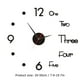 thumbnail image 4 of Reloj de pared acrílico con letras 3Dreloj adhesivo de pared DIY para decoración del hogar (negro) Ndcxsfigh Nuevos Originales, 4 of 4
