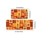 thumbnail image 3 of Juego de 2 Tapetes de Otoño con Diseño de Calabaza y Hoja de Arce | Felpudos Antideslizantes de Poliéster con Decoración Otoñal | Alfombras para Interior y Exterior de Halloween, Acción de Gracias |, 3 of 6