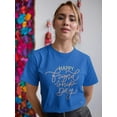 thumbnail image 2 of Friend Ship Day Shaped T-Shirt Women -Image by Shutterstock, Female XX-Large, 2 of 4