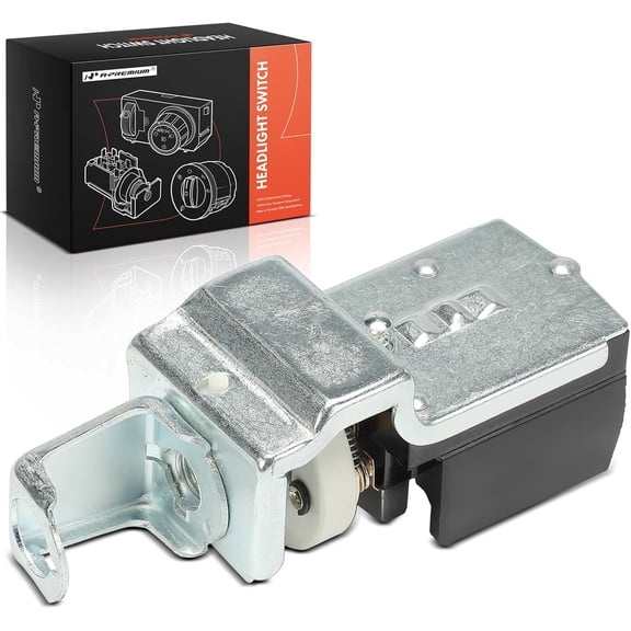 A-Premium Headlight Switch Instrument Panel Headlamp Dimmer Switch Compatible with Ford Mustang 1965-1969, Falcon 1965 1970, Falcon Sedan Delivery 1965, Station Bus 1965