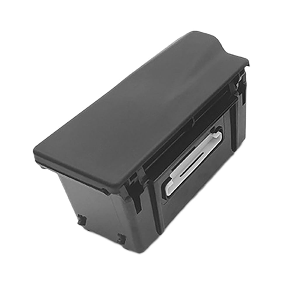 Car Black Center Console Ashtray Assembly Armrest Storage Box