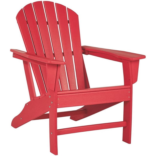 Ashley Furniture Sundown Treasure Chaise Adirondack Rouge