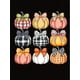 thumbnail image 2 of [Camiseta informal con estampado de calabaza] Camiseta informal de manga corta y cuello redondo para mujer con estampado de calabaza, tejido de punto de algodón, elástica y ligera, ideal para todas la, 2 of 6