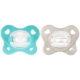 thumbnail image 1 of Chicco Chupón Dual Soft Azul 6-16M 2 UD, 1 of 5
