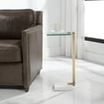 thumbnail image 5 of Uttermost Butler Stainless Steel and Marble Accent Table in Brass, 5 of 5