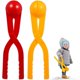 thumbnail image 3 of 2PCS Snowball Maker Fun Snowball Clips Snow Ball Toys with Non-slip Handle for Kid's Snow Ball Fights Random Color, 3 of 4