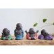thumbnail image 4 of SUPVOX Laughing Buddha Statue Monk Figurine Baby Crafts Dolls Maitreya Feng Shui Ornaments Gift Sky-blue, 4 of 5