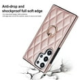 thumbnail image 5 of For Samsung Galaxy S23 Ultra/S23+/S23 Case Cover, Shockproof Luxury Leather Soft Silm Stand Cover With Ring, 5 of 5