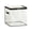 Black, variant on Large Clear Storage Bag for Bedding & Clothes, Double Zipper Waterproof Organizer, Heavy Duty Transparent PVC Tote for Quilts Comforters, Dust-Proof Moving & Closet Storage