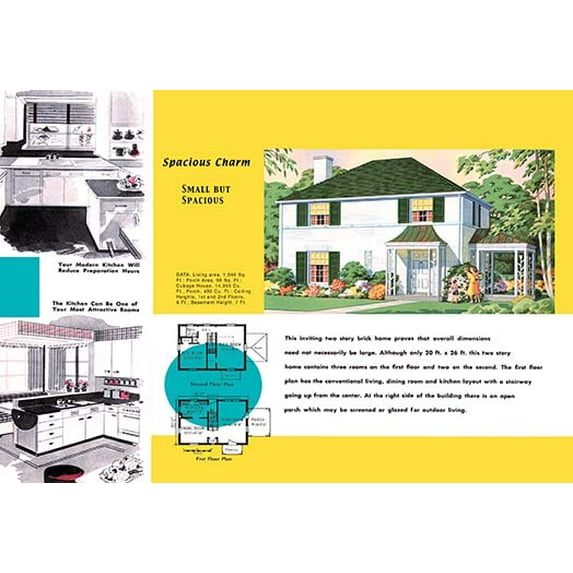 Spacious Charm Fine art canvas print (20" x 30")