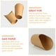 thumbnail image 2 of 50 bolsas de papel kraft para guardar papas fritas y snacks., 2 of 5