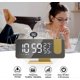 thumbnail image 4 of Alarm Clock with Ceiling Projection, 180 Rotating Digital Projector Alarm Clock Digital LED Alarm Clock, Morning Alarm Clock with Dual Alarms, USB Cha, 4 of 5
