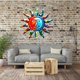 thumbnail image 5 of Sun Moon Metal Colgante de Pared, Sun Moon Sun Decoración de Pared Sun Moon Face Esculturas para el hogar Jardín Interior al Aire Libre. Afortunado Sencillez, 5 of 5