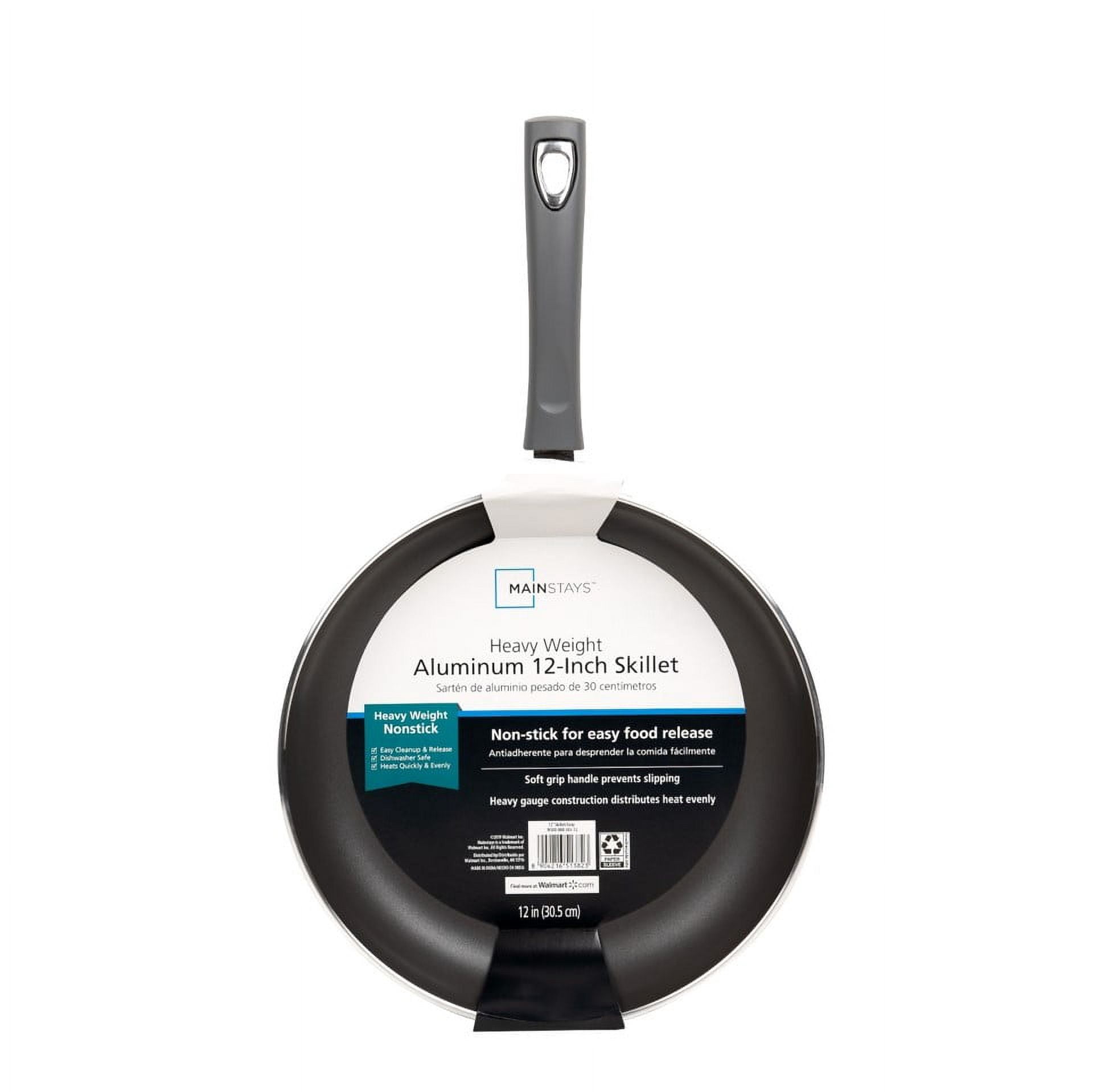 (2 pack) Mainstays 12" Heavy Weight Non-Stick Skillet