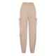thumbnail image 1 of Pantalones cargo informales de color liso para mujer: cintura elástica, diseño con múltiples bolsillos, estilo jogger cónico para ropa de ocio y deportiva, 1 of 7